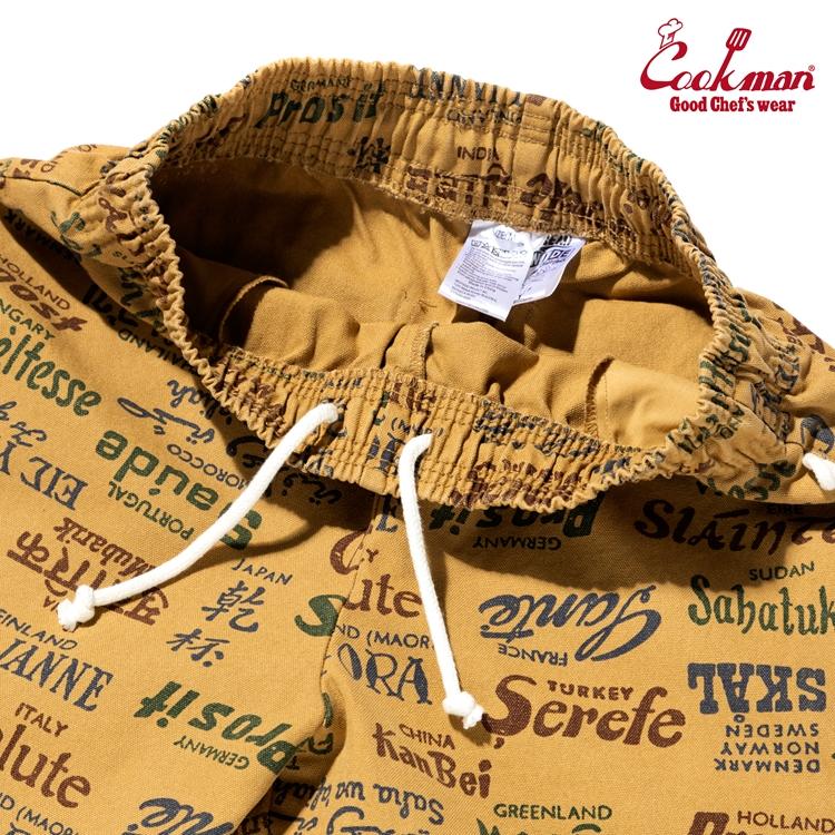 COOKMAN（クックマン） Chef Pants Semiwide 11oz Washed Duck Canvas