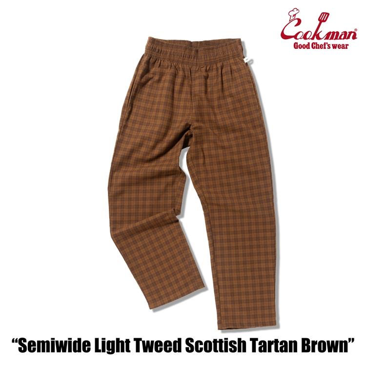 COOKMAN（クックマン） Chef Pants Semiwide 11oz Washed Duck Canvas