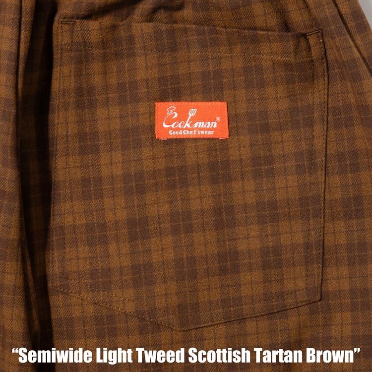 COOKMAN（クックマン） Chef Pants Semiwide 11oz Washed Duck Canvas