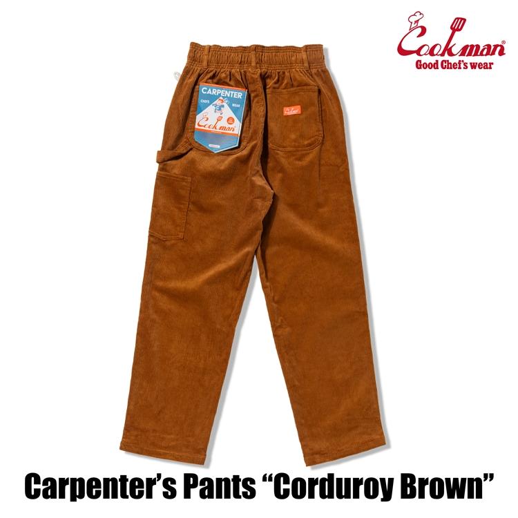 COOKMAN（クックマン） Waiter's Pants Corduroy Brown ウェイター