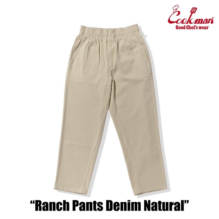 COOKMAN（クックマン） Ranch Pants Denim Natural ランチパンツ