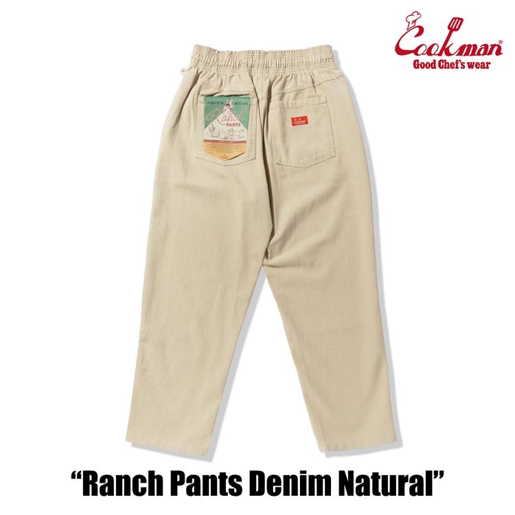COOKMAN（クックマン） Ranch Pants Denim Natural ランチパンツ