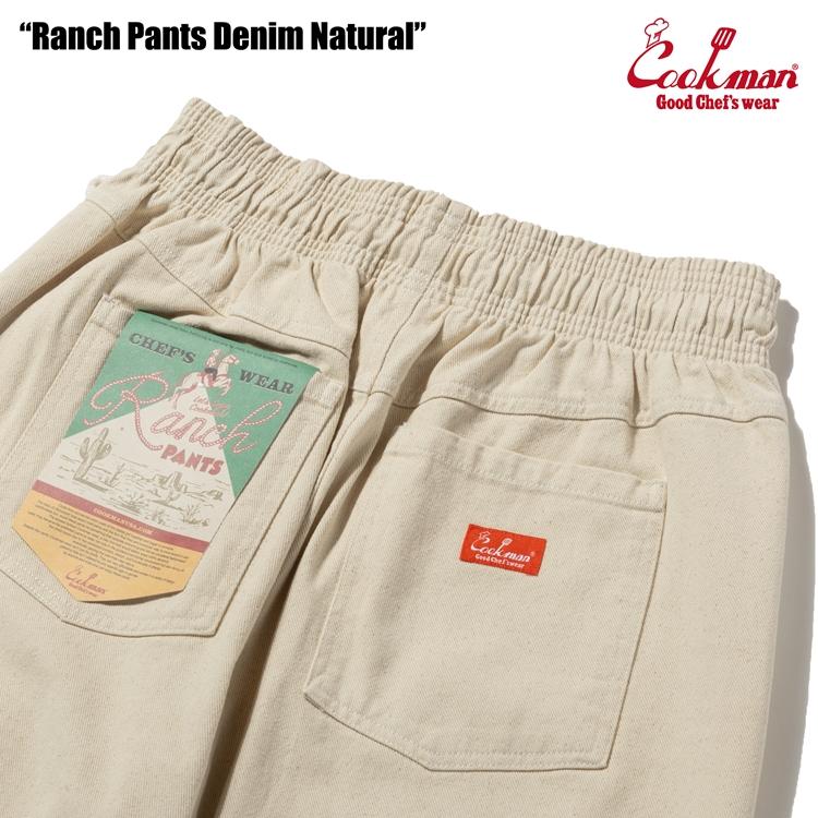 COOKMAN（クックマン） Ranch Pants Denim Natural ランチパンツ