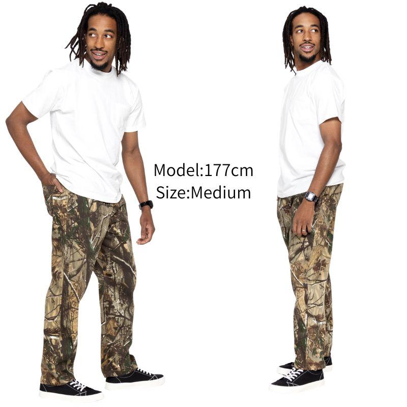 COOKMAN（クックマン） Chef Pants Semiwide Timber Camo シェフパンツ
