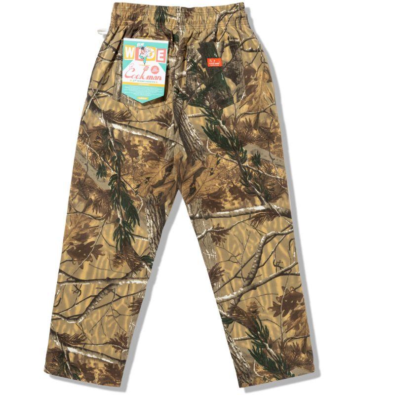 COOKMAN（クックマン） Chef Pants Semiwide Timber Camo シェフパンツ