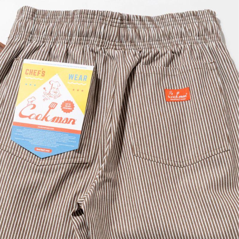 COOKMAN（クックマン） Chef Pants Hickory Brown シェフパンツ
