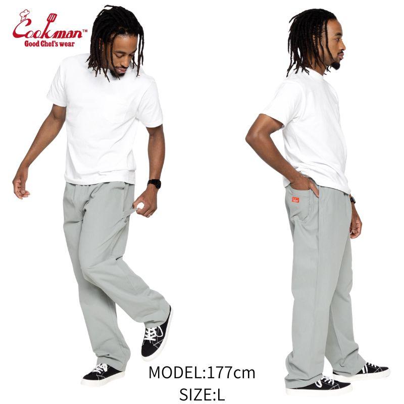 COOKMAN（クックマン） Carpenter's Pants Canvas Still Water