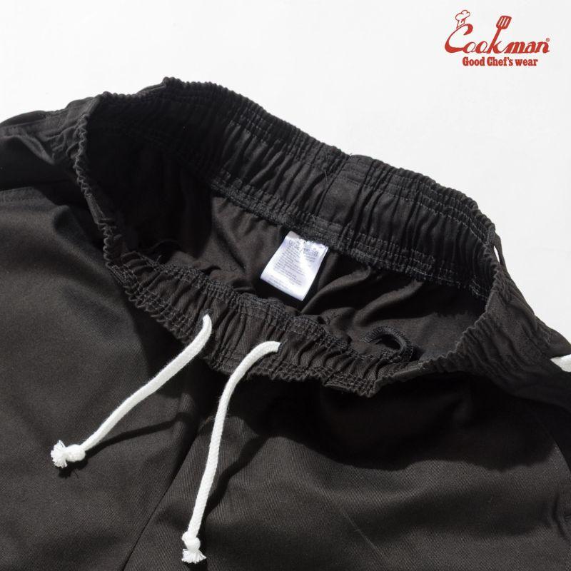 COOKMAN（クックマン） Carpenter's Pants Short Heavy twill Black