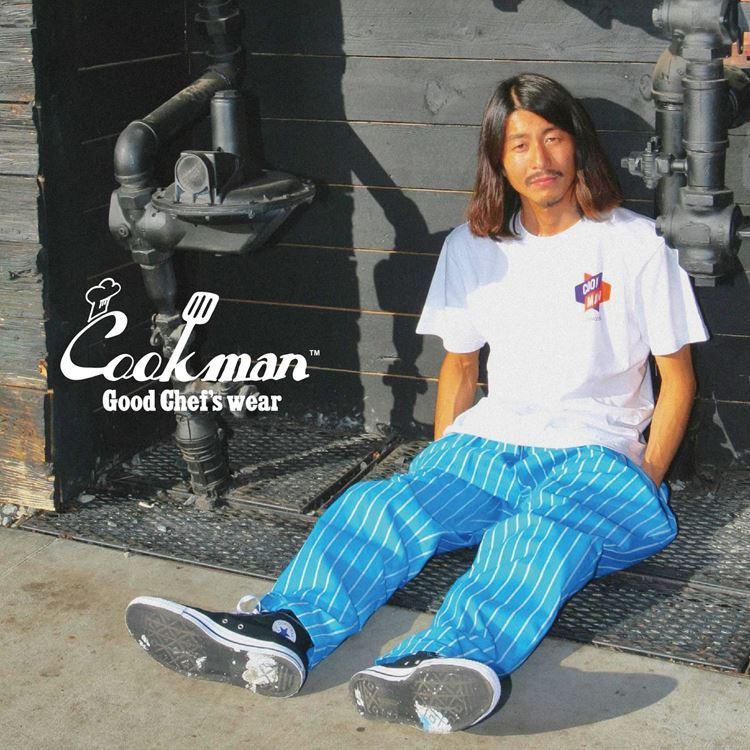 COOKMAN（クックマン） シェフパンツ Chef Pants Stripe Dark Light