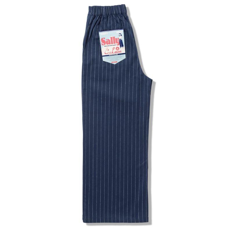 COOKMAN（クックマン） Chef Pants Sally Pants Pin Stripe Navy