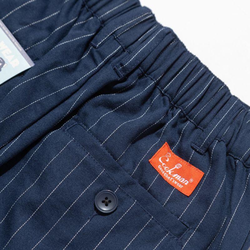 COOKMAN（クックマン） Chef Pants Sally Pants Pin Stripe Navy