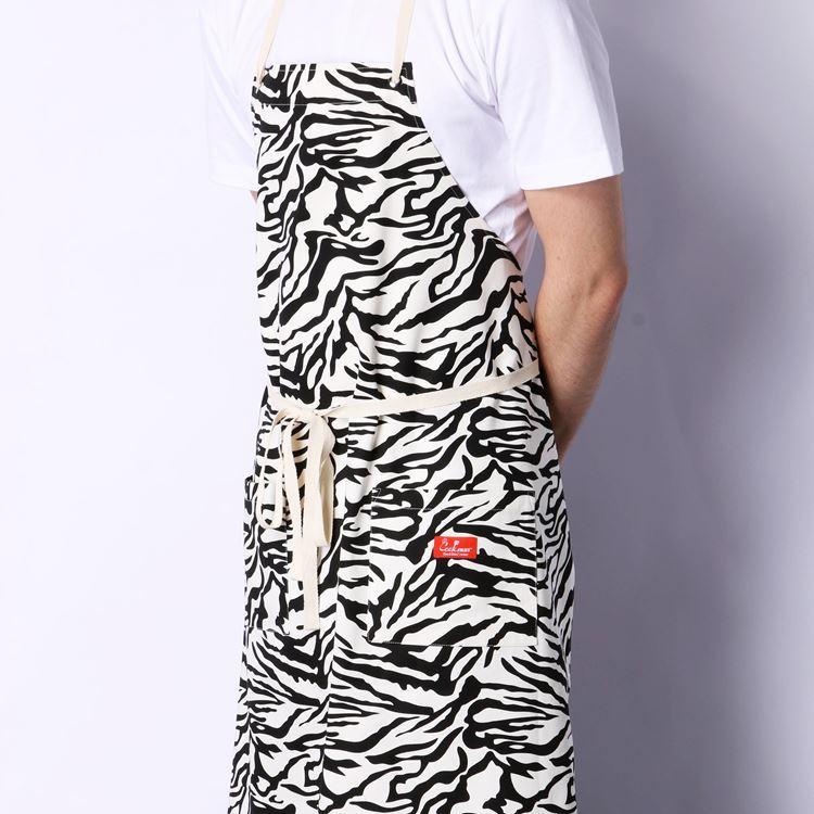 COOKMAN クックマン Long Apron Zebra ロングエプロン ゼブラ COOKMAN クックマン Long Apron Zebra ロングエプロン ゼブラ