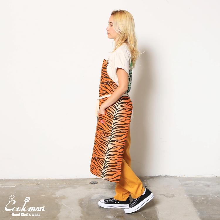COOKMAN（クックマン） Long Apron Tiger ロングエプロン タイガー 233