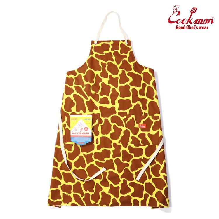 COOKMAN（クックマン） Long Apron Giraffe ロングエプロン ジラフ 233