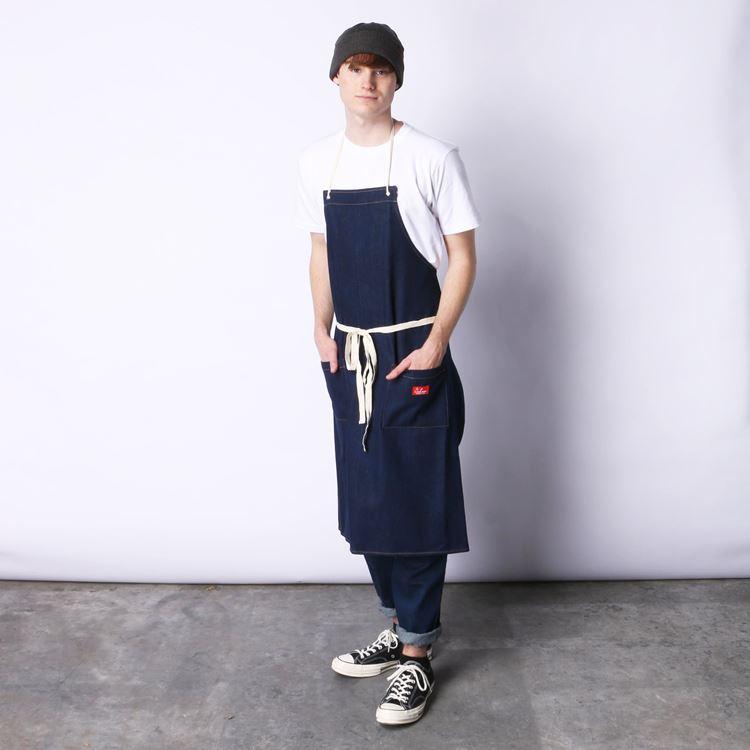 COOKMAN クックマン Long Apron Denim ロングエプロン デニム