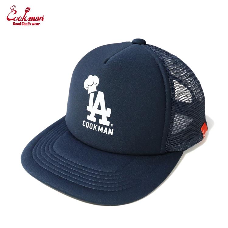COOKMAN（クックマン） Mesh Cap Chef Hat LA Navy メッシュ キャップ