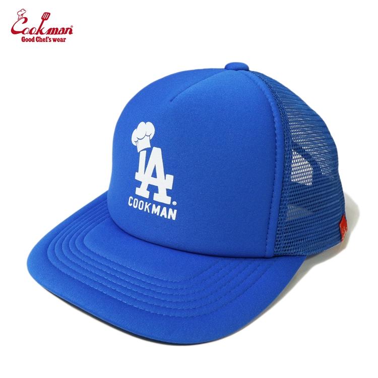 COOKMAN（クックマン） Mesh Cap Chef Hat LA Blue メッシュ キャップ