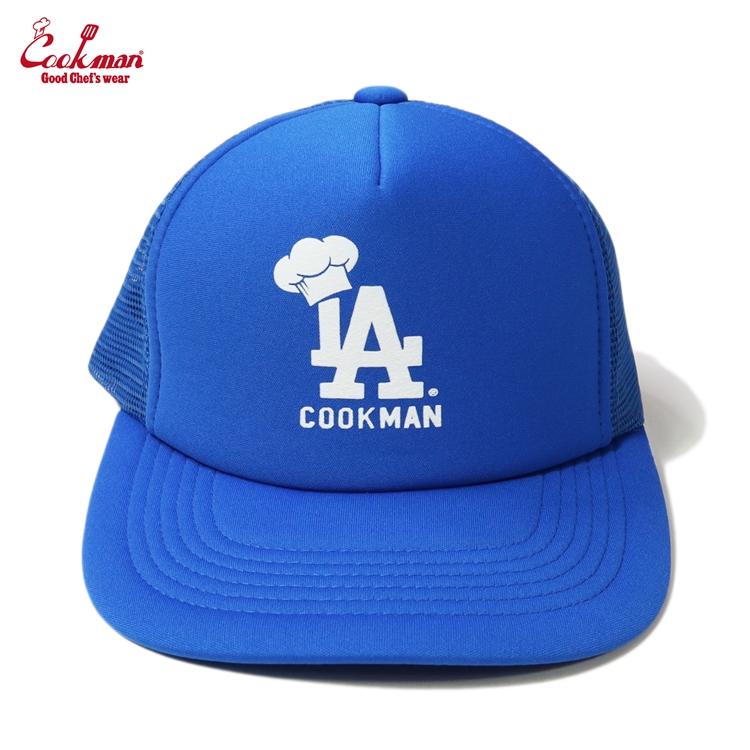 COOKMAN（クックマン） Mesh Cap Chef Hat LA Blue メッシュ キャップ
