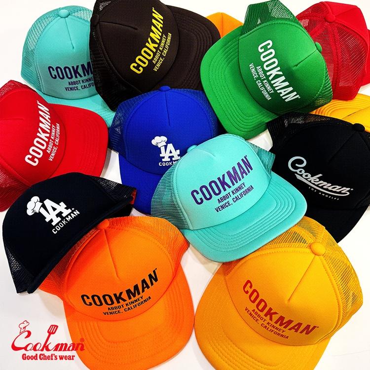 COOKMAN（クックマン） Mesh Cap Chef Hat LA Blue メッシュ キャップ