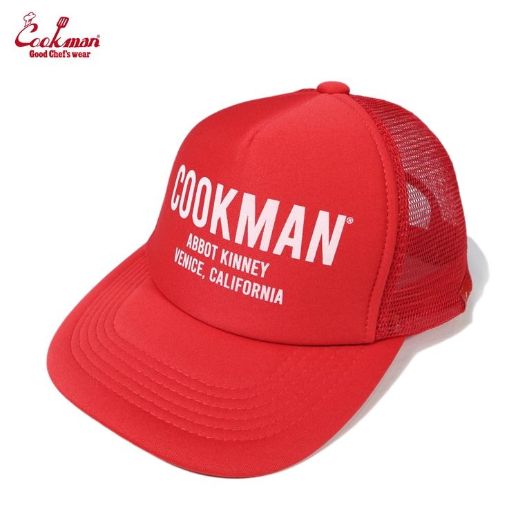 COOKMAN（クックマン） Mesh Cap Cookman Abbot Kinney Tomato