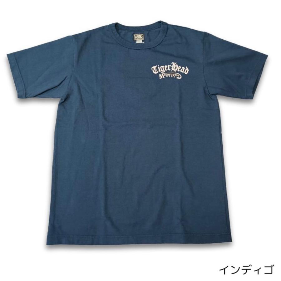 【未使用】Hi-STANDARD XL Tシャツ バーガンディー パンスプ限定 VANSON（バンソン） GUNZ ガンズ TIGER HEAD CUSTOM TEE タイガー