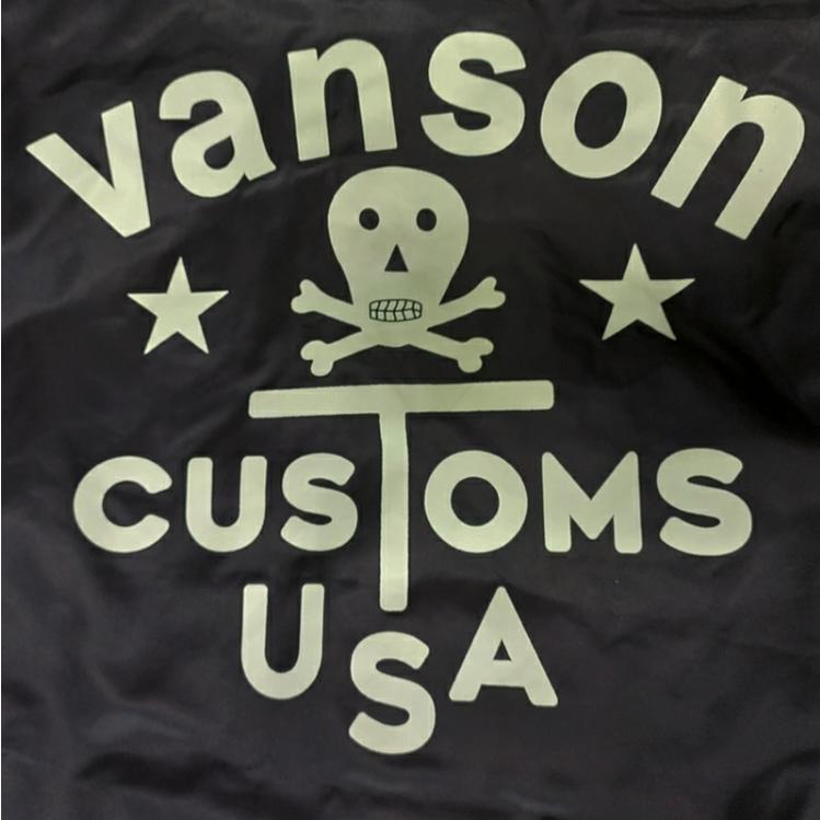 VANSON（バンソン） ナイロンコーチジャケット｜2カラー5サイズ