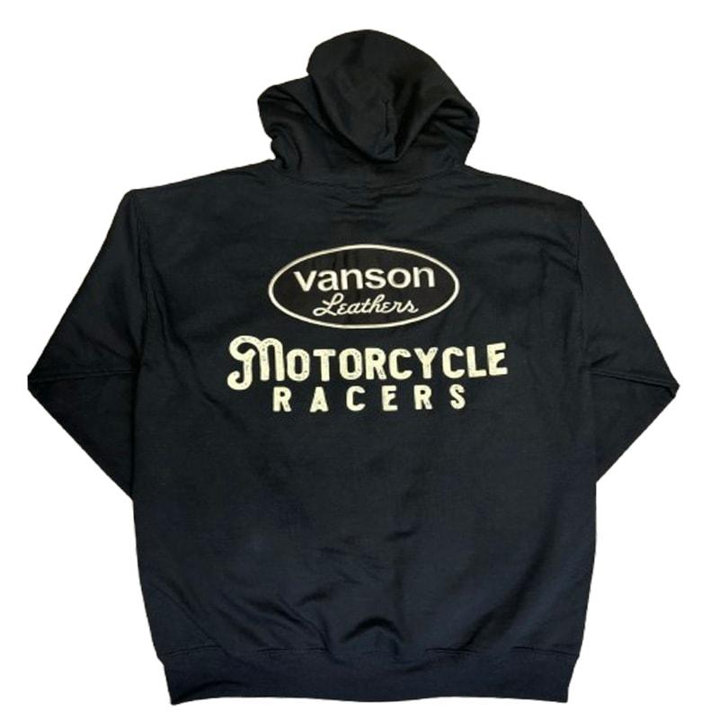 VANSON バンソン 裏微起毛ジップアップパーカー カスタムジップ