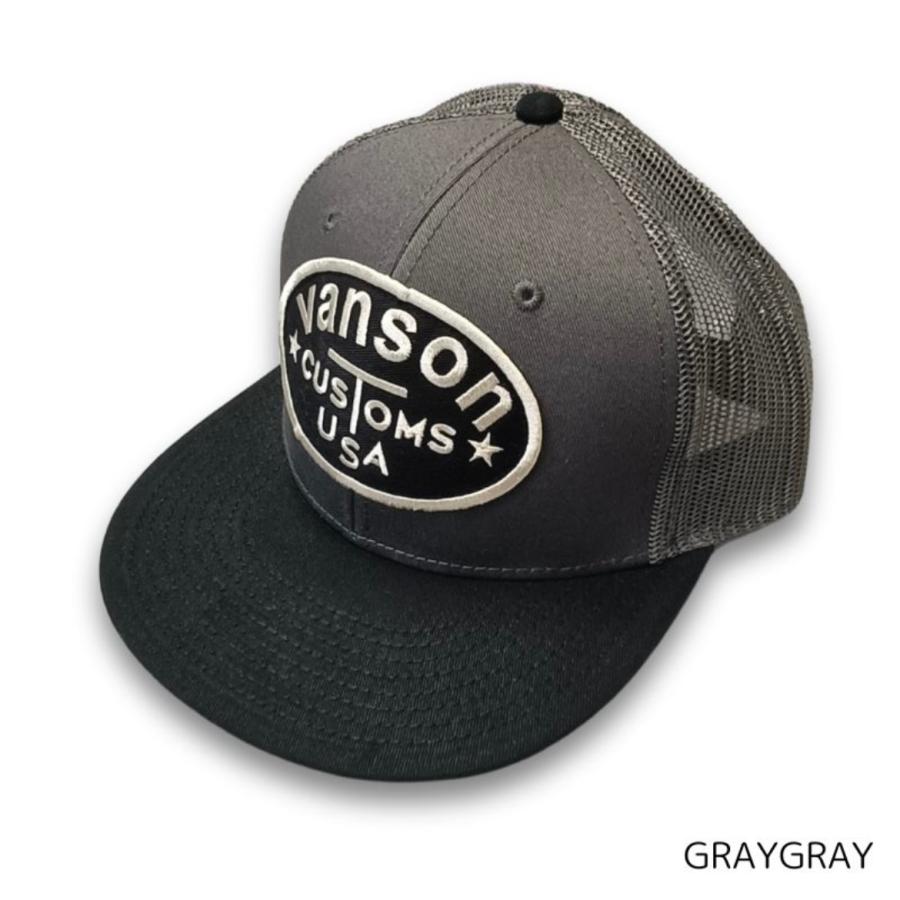 VANSON（バンソン） VANSON CUSTOM USA MESH CAP メッシュキャップ｜2