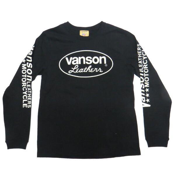 VANSON（バンソン） ドライロングTシャツ「RED STAR」レッドスター