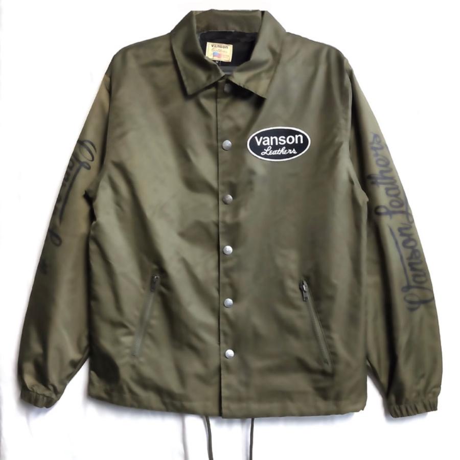 VANSON バンソン モトブルーズ別注 COACH JACKET コーチジャケット