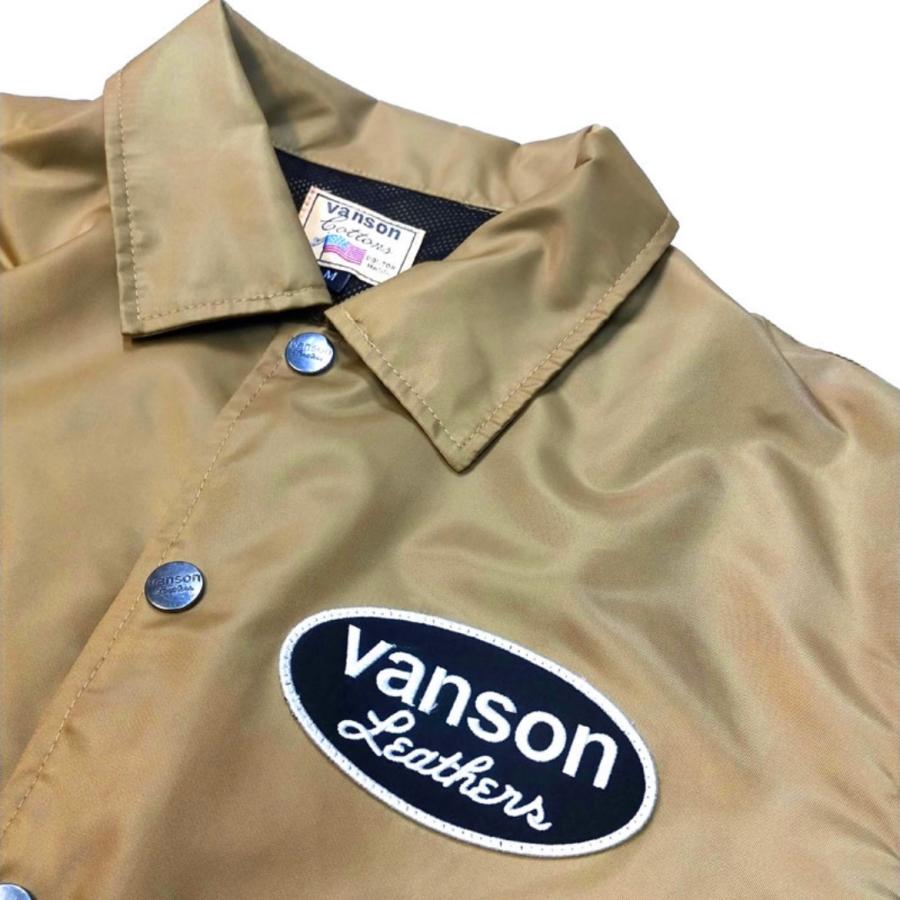 VANSON バンソン モトブルーズ別注 COACH JACKET コーチジャケット