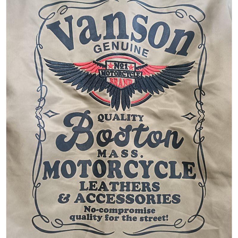 VANSON バンソン モトブルーズ別注 COACH JACKET コーチジャケット