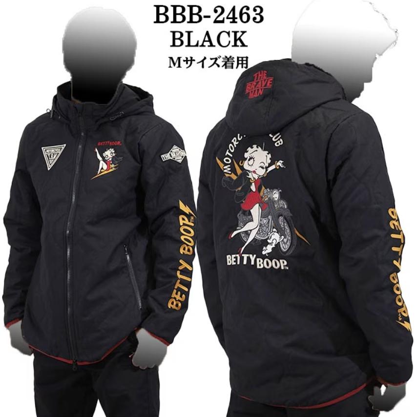 ベティ・ブープ ジャンパー　ブルゾン セール！40％オフ！】THE BRAVEMAN×BETTY BOOP ブレイブマン ベティ