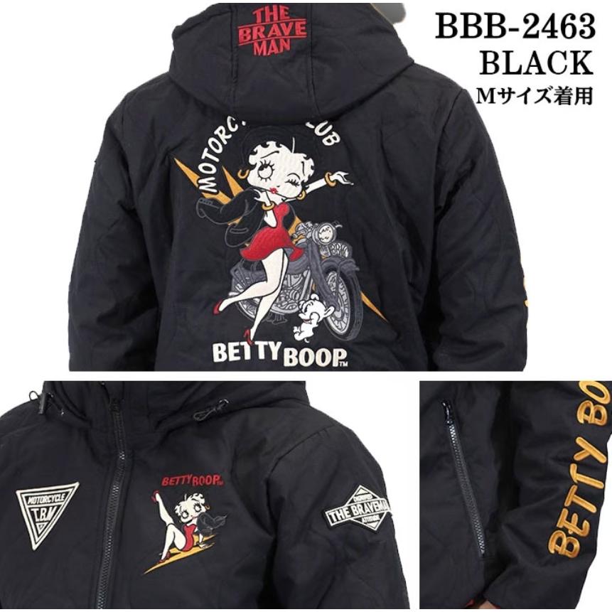 ベティ・ブープ ジャンパー　ブルゾン セール！40％オフ！】THE BRAVEMAN×BETTY BOOP ブレイブマン ベティ