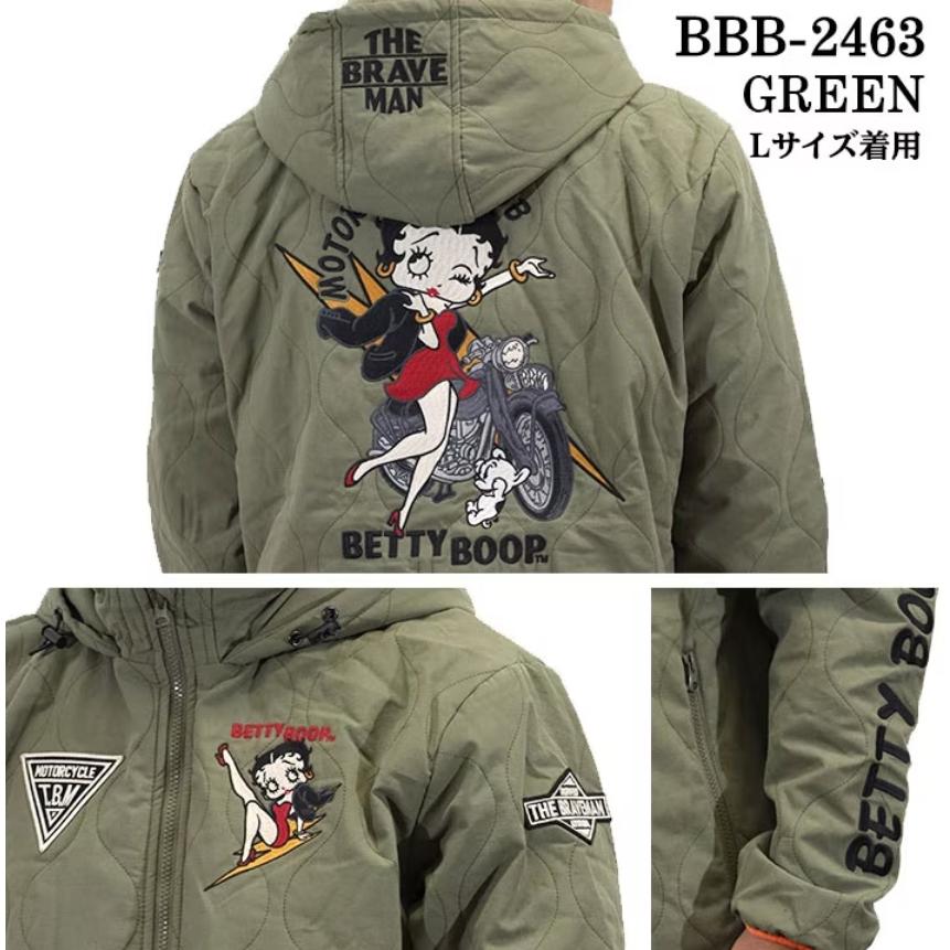 ベティ・ブープ ジャンパー　ブルゾン セール！40％オフ！】THE BRAVEMAN×BETTY BOOP ブレイブマン ベティ