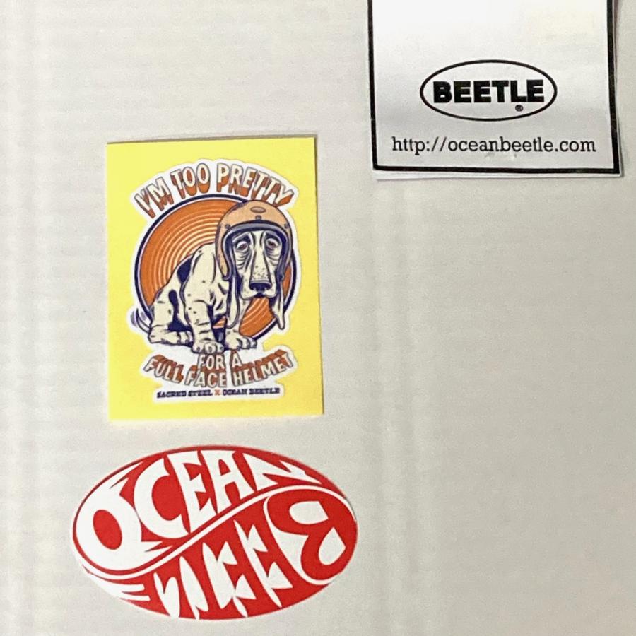 OCEAN BEETLE オーシャンビートル BEETLE ステッカーセット 合計2枚