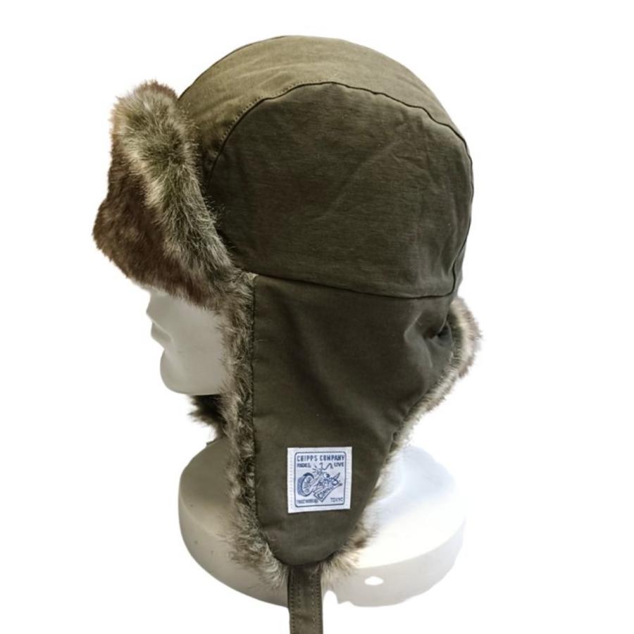 CHIPPS COMPANY チップスカンパニー FLIGHT CAP - FUR - フライト