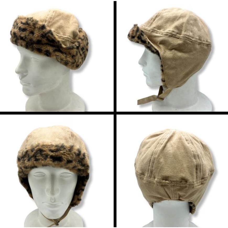 フライトキャップ「Leopard」パイロットキャップ トルーパーハット