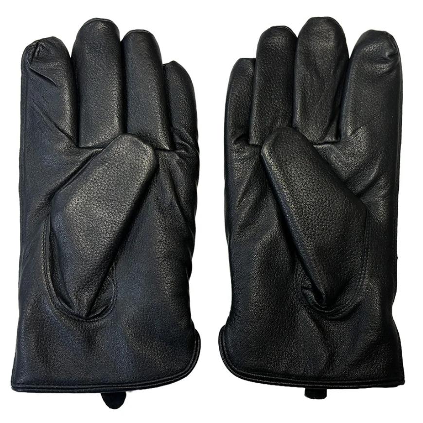 HEAVY 【売り切り特価】 鹿革シンサレートグローブ ブラック｜モト