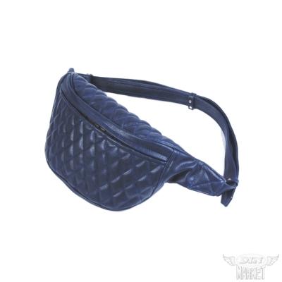 DIN MARKET FANNY PACK ブラック ダイヤステッチボディバック DIN MARKET FANNY PACK ブラック ダイヤステッチボディバック