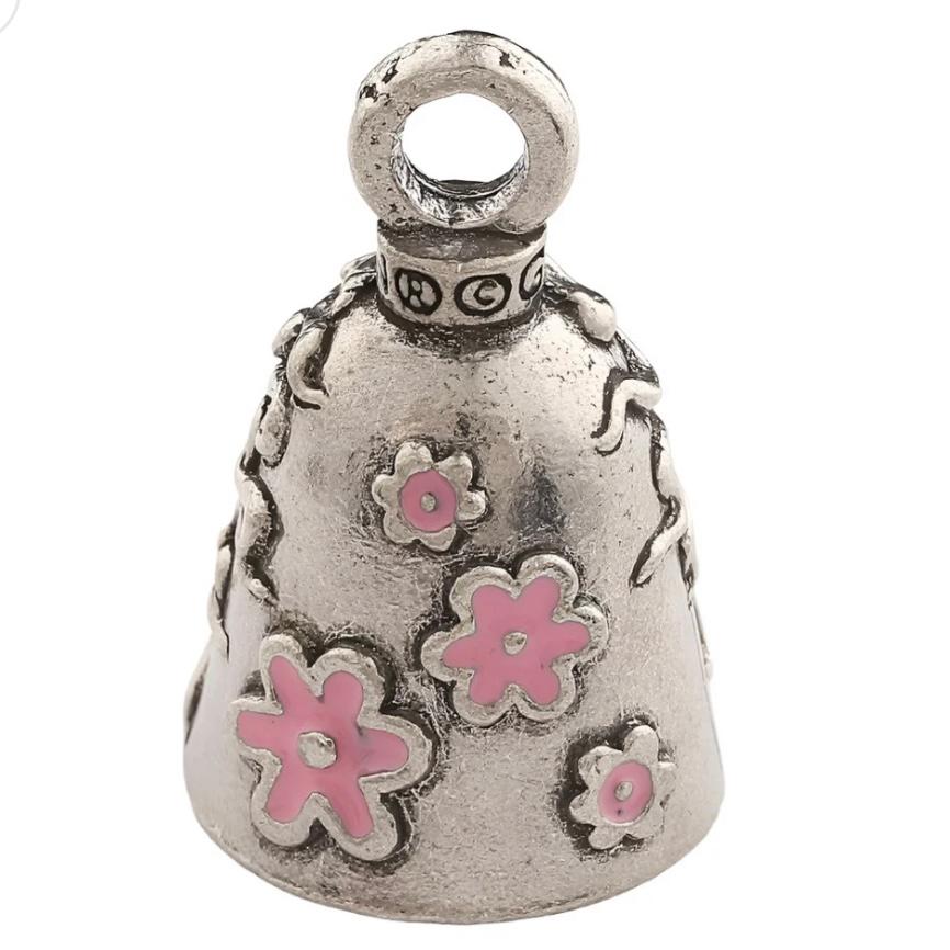 米国製 ガーディアンベル Lady Skull Pink Enamel レディースカル