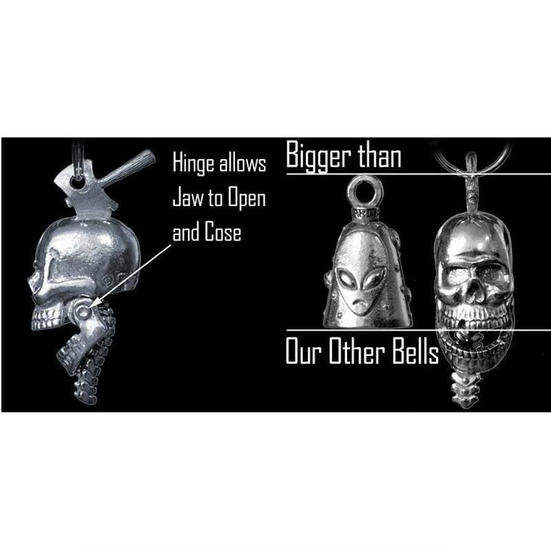 米国製 BIGサイズ ガーディアンベル Skull Crusher Bell【お守り 魔