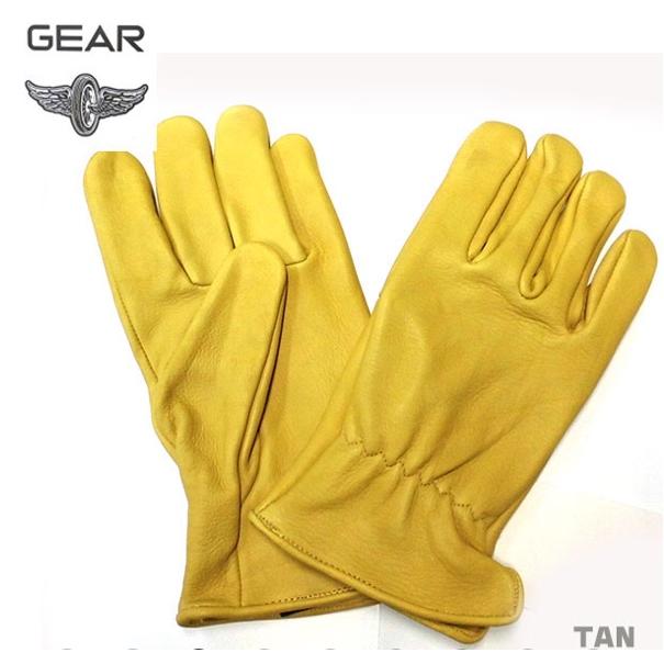 送料無料 売切り特価品 GEAR 鹿革 プレーングローブ 3シーズン用 春夏