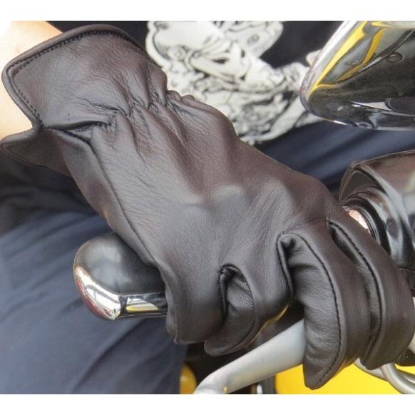 送料無料 売切り特価品 GEAR 鹿革 プレーングローブ 3シーズン用