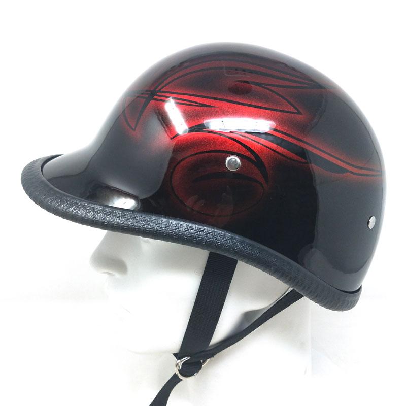 送料無料！装飾用ハーフヘルメット（ジョッキー） PIN STRIPE-CANDY