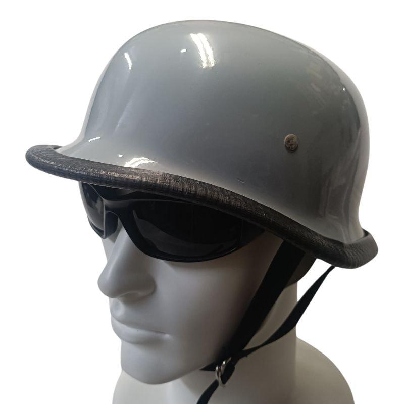 ジャーマンヘルメット　ナチヘル　クローム　ハーレー ジャーマンヘルメット ナチヘル クローム ハーレー GERMAN HALF