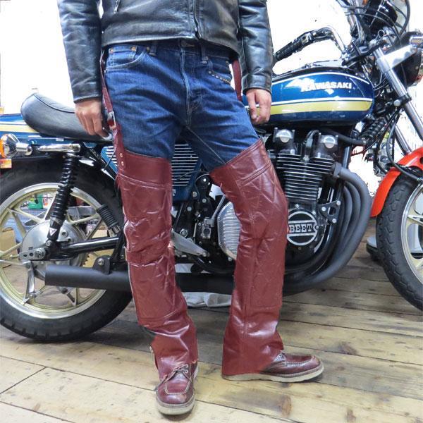 HEAVY 【50％OFF！】MOTOBLUEZ レザーハングチャップス 「ダイヤモンド