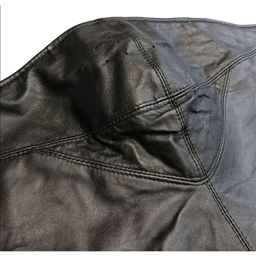 HEAVY ゆうパケ送料無料 MOTOBLUEZ 3Dレザー シープスキン＆フリース