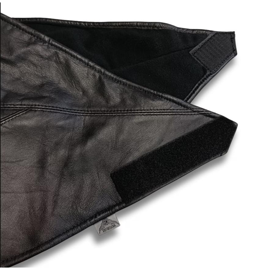 HEAVY ゆうパケ送料無料 MOTOBLUEZ 3Dレザー シープスキン＆フリース