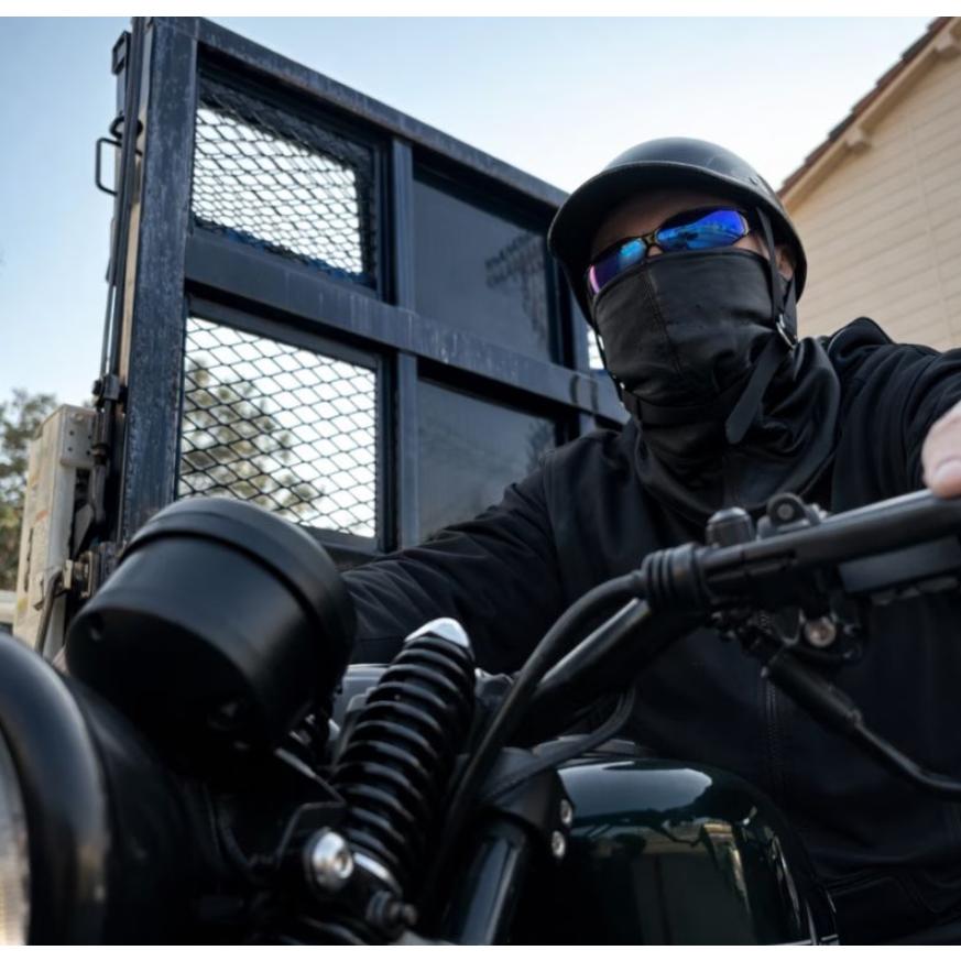 HEAVY ゆうパケ送料無料 MOTOBLUEZ 3Dレザー シープスキン＆フリース